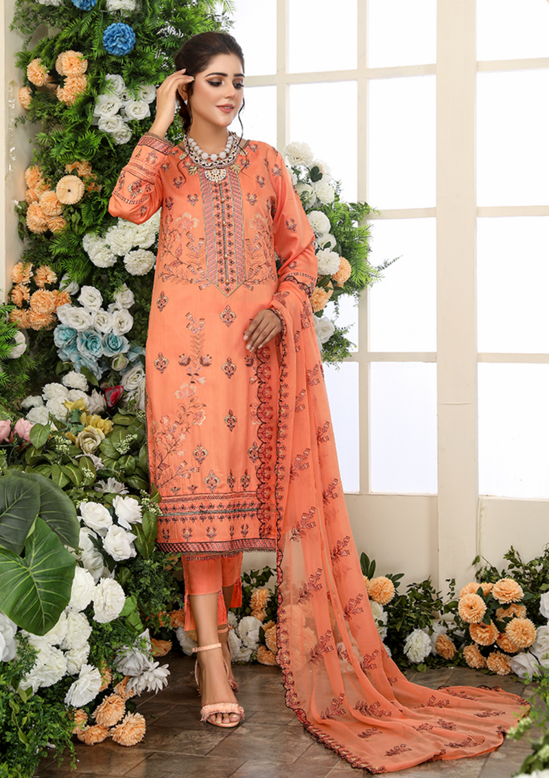 Hues By Humdum'22 HU-05 - Mohsin Saeed Fabrics