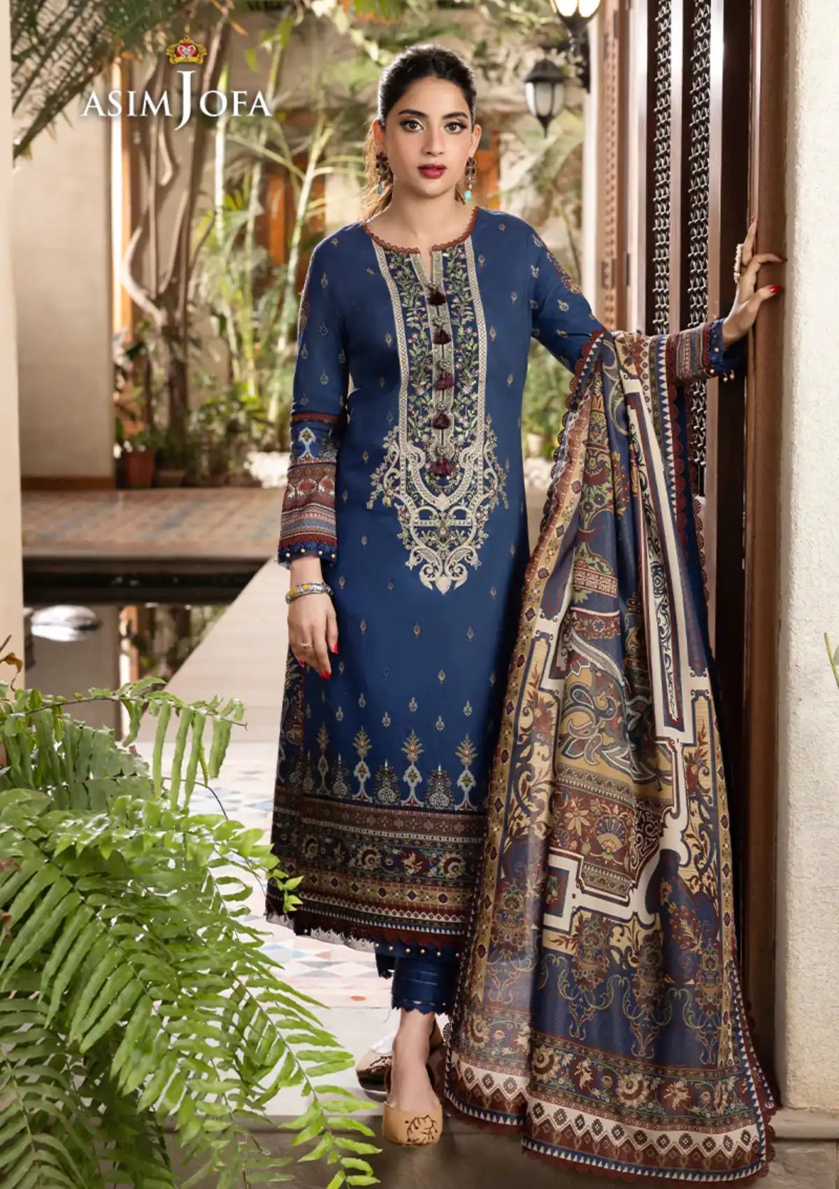 Asim Jofa Rania Pre-Winter'23 AJRW-05 - Mohsin Saeed Fabrics