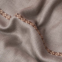 Lux Woolen Shawl By Dynasty D-2 - Grey