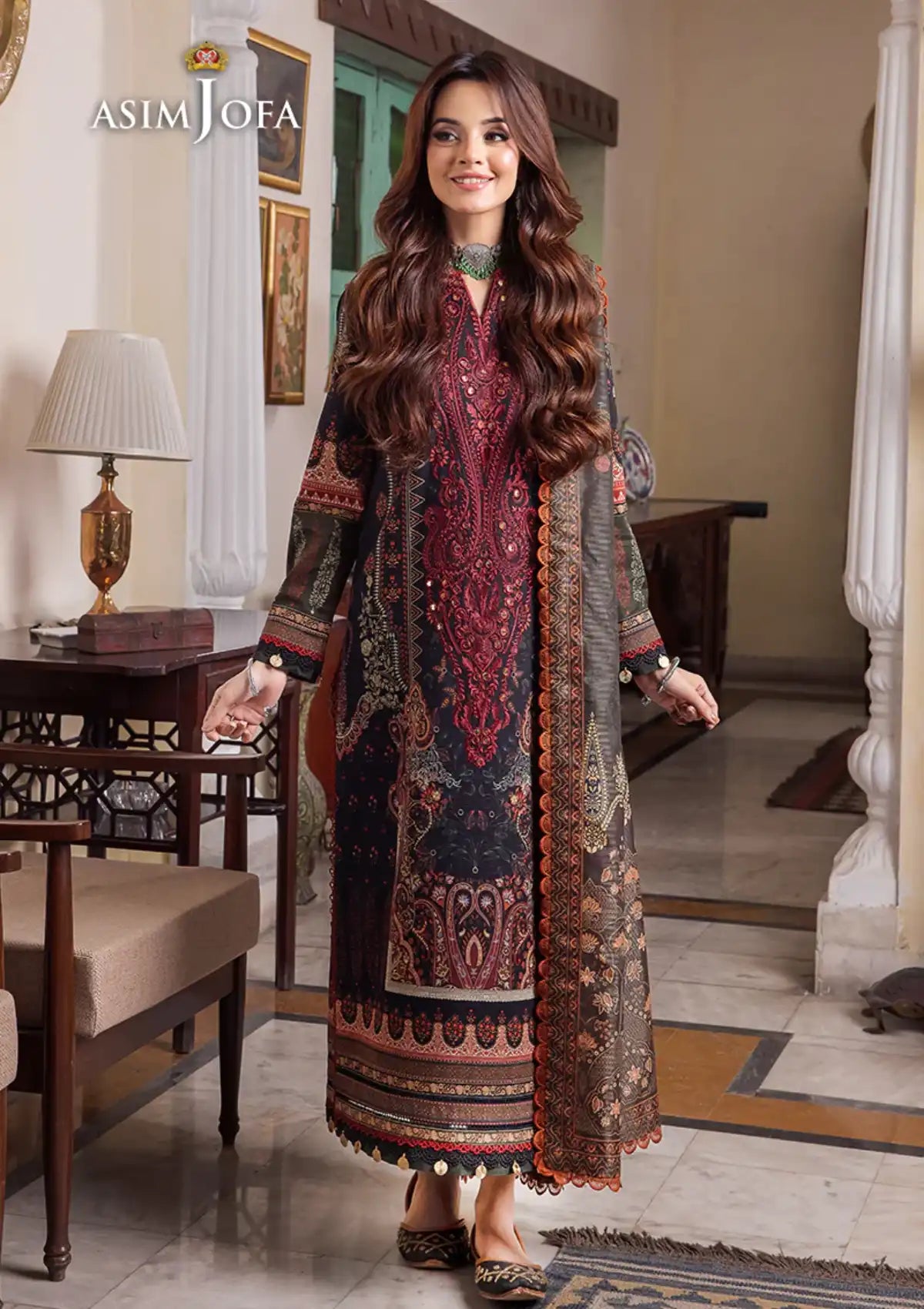 Asim Jofa Rania Pre-Winter'23 AJRW-10 - Mohsin Saeed Fabrics