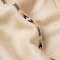 Lux Woolen Shawl By Dynasty D-2 - Skin