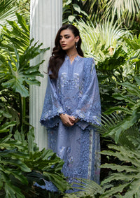 Elaf Luxury Lawn Vol-2'26 ELQ-2B LAVENDER LUXE