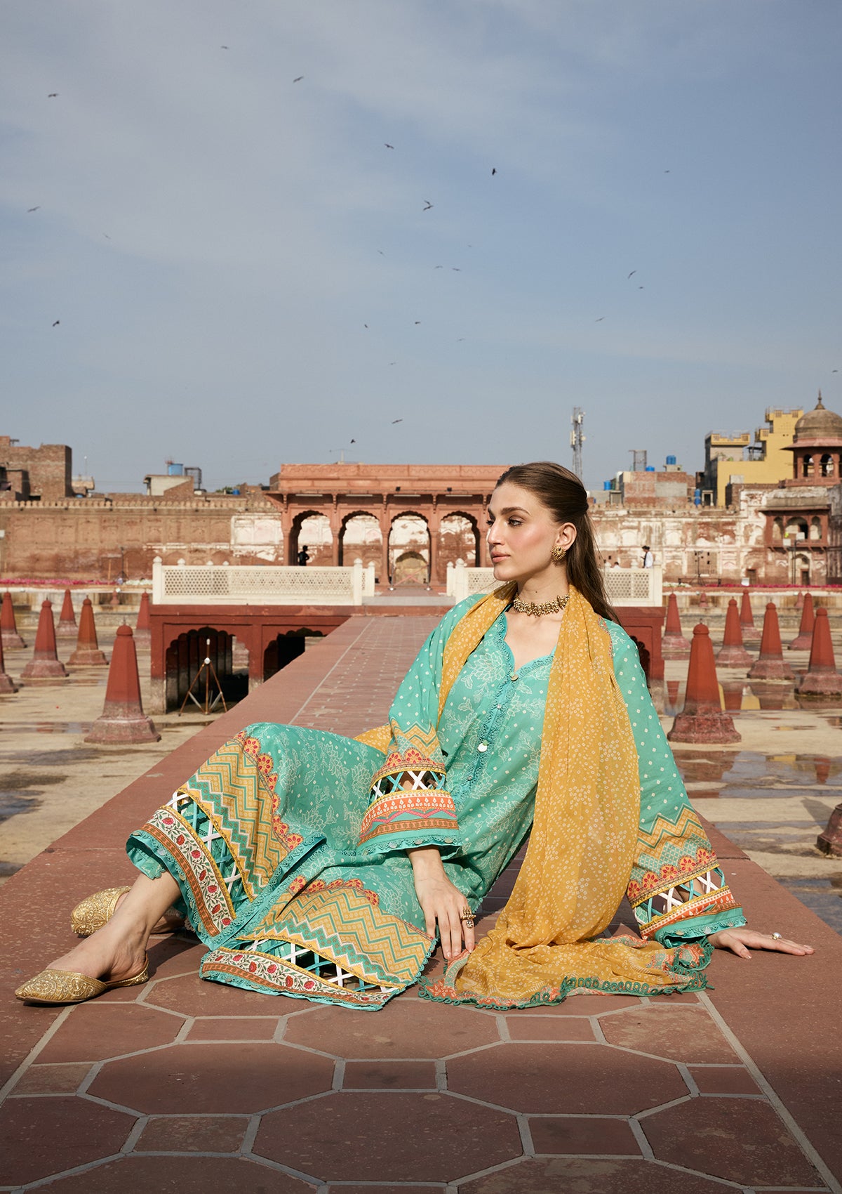 Kahf Prints Lawn'26 KPS-7A NAZISH