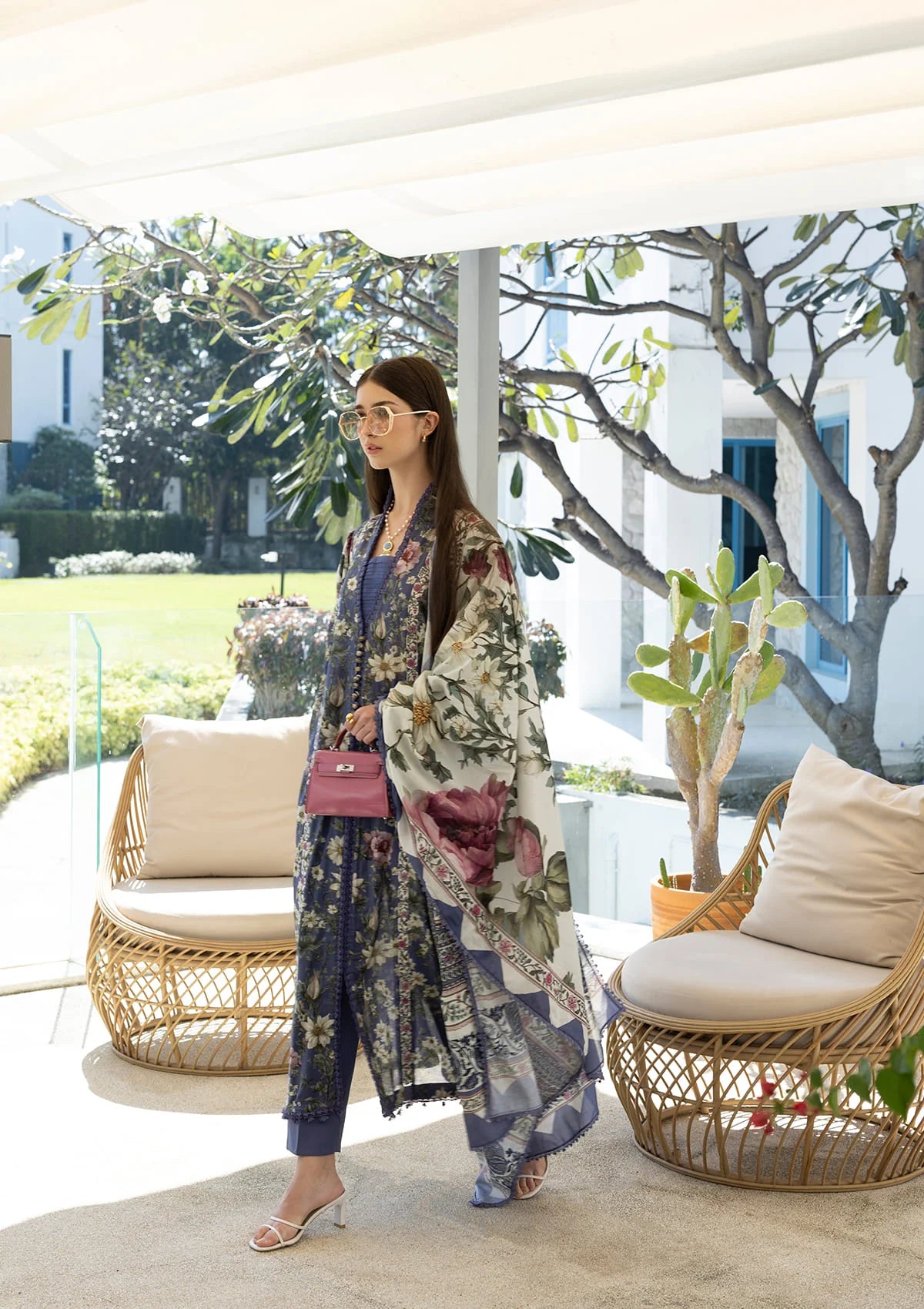 Elaf Santorini Prints Vol-1'26 EPN-6A BOO BERRY