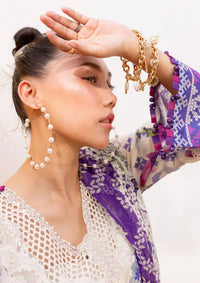 Nureh Gardenia Emb Lawn'24 NS-138-A - Mohsin Saeed Fabrics