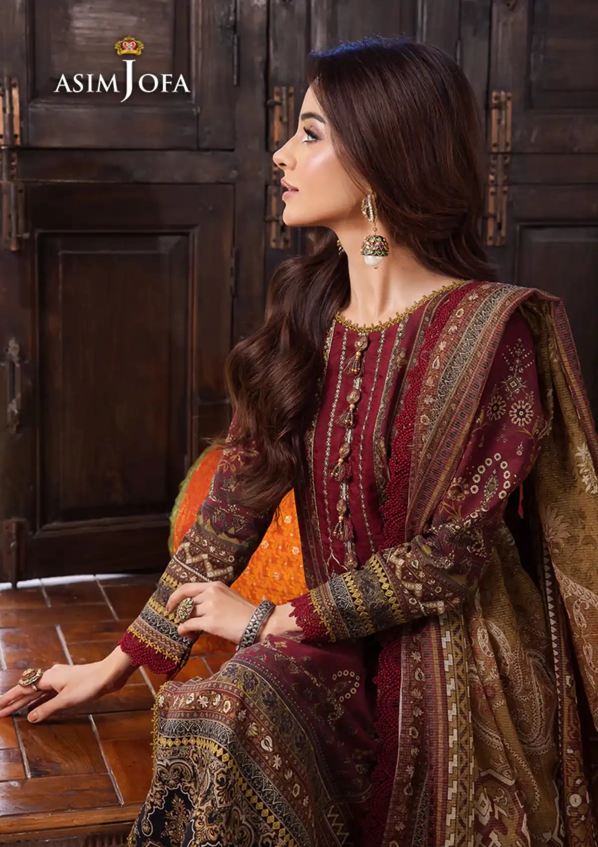 Asim Jofa Rania Pre-Winter'23 AJRW-11 - Mohsin Saeed Fabrics