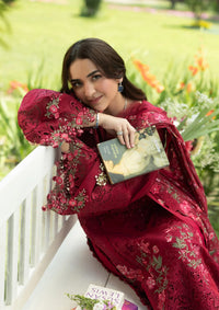 Elaf Luxury Lawn Vol-2'26 ELQ-4A FALLING PETALS