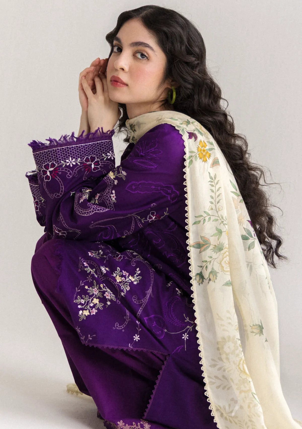 Coco By Zara Shahjahan Edit'2 Lawn'26 D-10B Eira