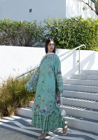 Elaf Santorini Prints Vol-1'26 EPN-7A TEAL ME