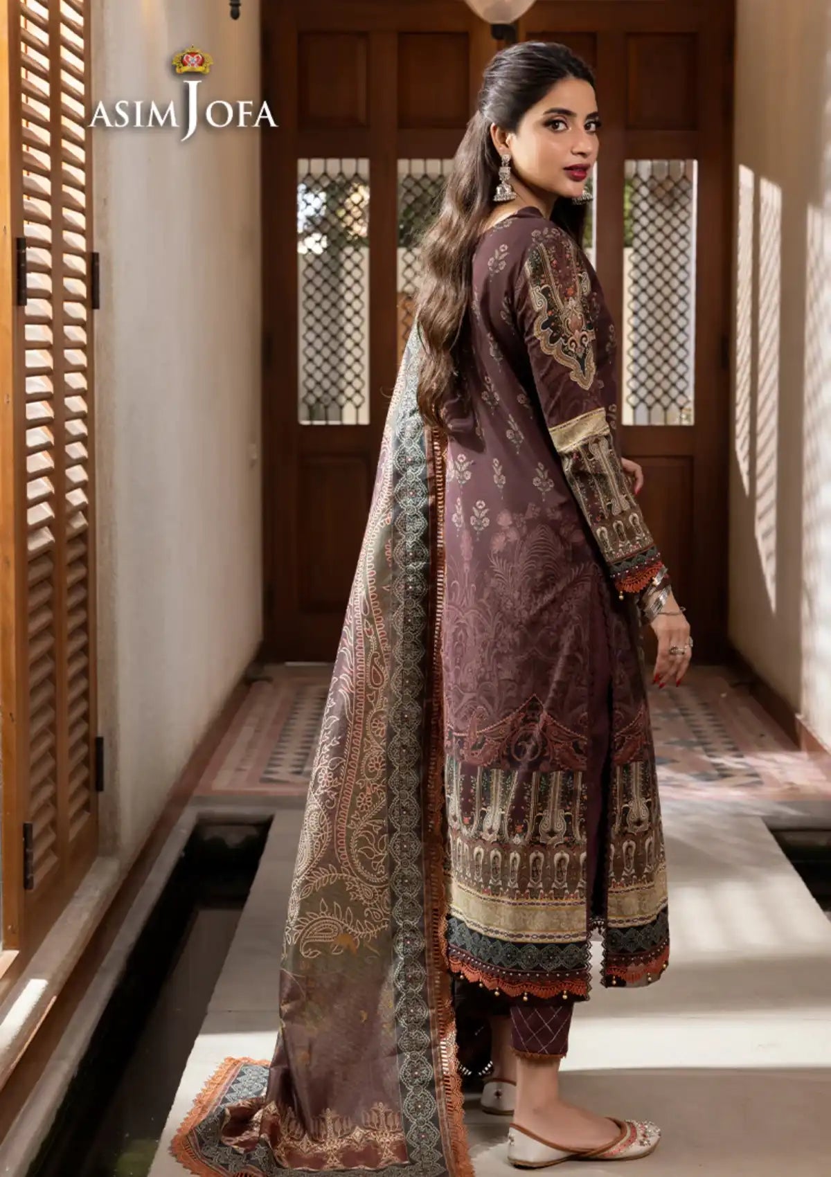 Asim Jofa Rania Pre-Winter'23 AJRW-19 - Mohsin Saeed Fabrics