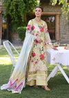 Elaf Print Chikankari Lawn'24 ECK-06A SUNSHINE BOUQUET