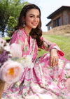 Elaf Print Chikankari Lawn'24 ECK-03B PINK MUSE