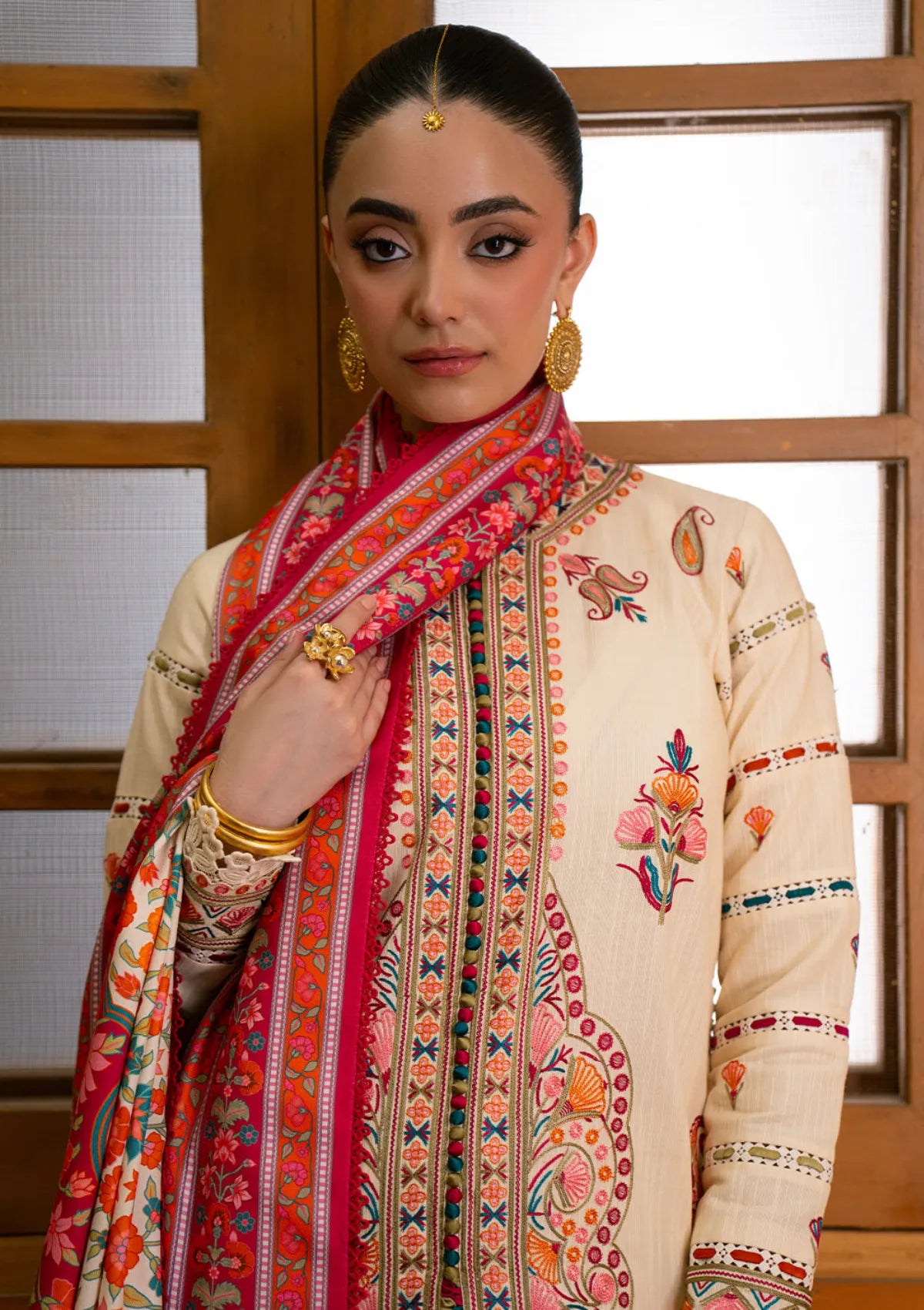 Bin Ilyas Gulrukh Winter Khaddar'25 D-61-A