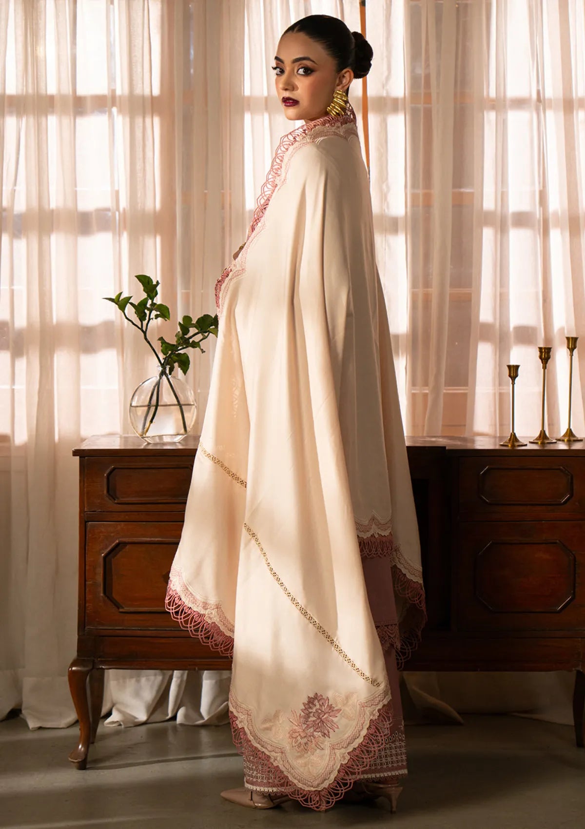 Bin Ilyas Gulrukh Winter Khaddar'25 D-62-A