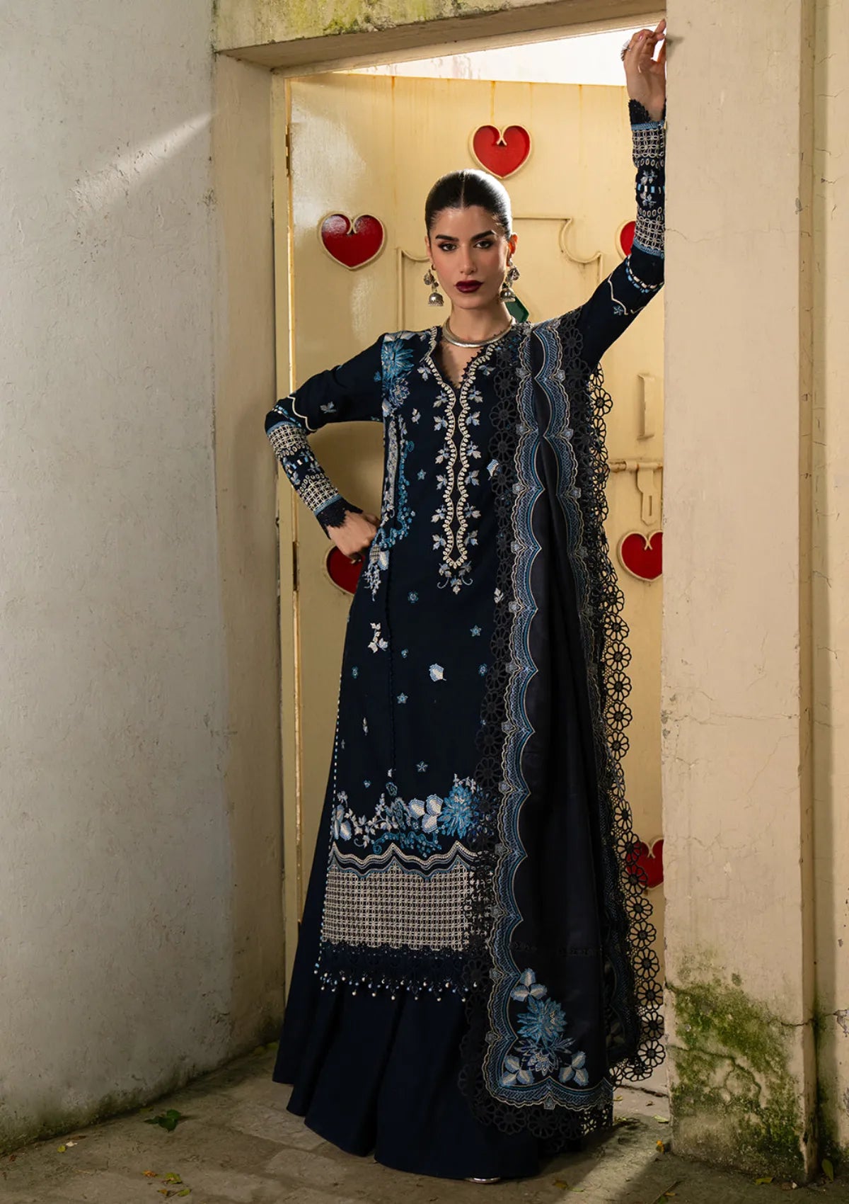 Bin Ilyas Gulrukh Winter Khaddar'25 D-62-B