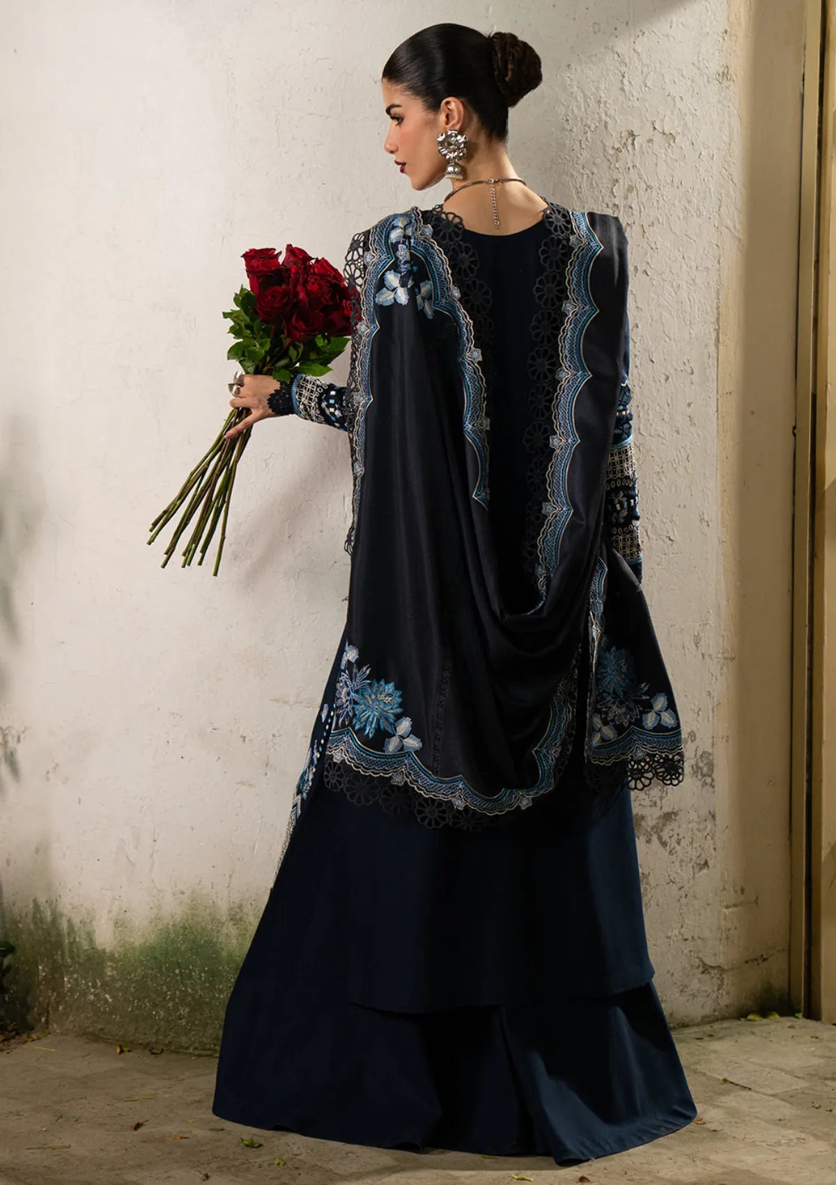 Bin Ilyas Gulrukh Winter Khaddar'25 D-62-B