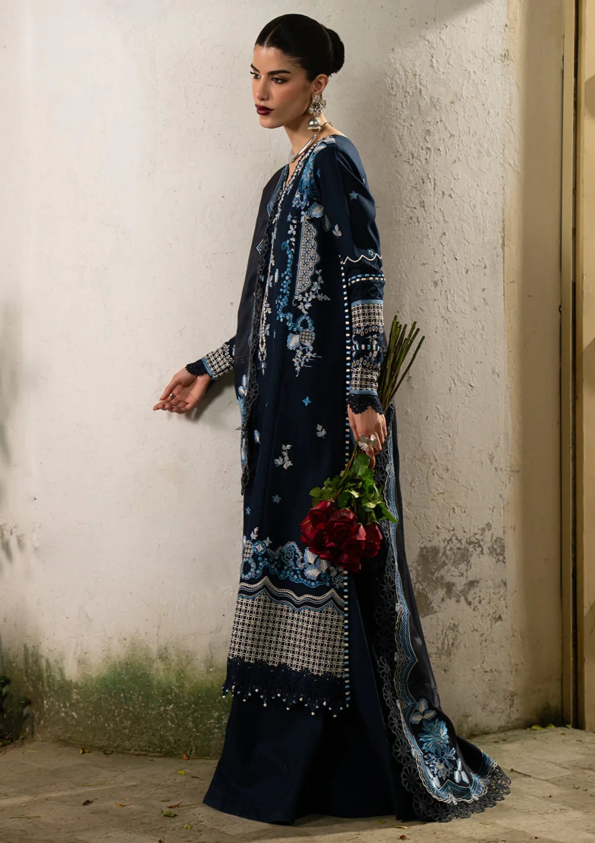 Bin Ilyas Gulrukh Winter Khaddar'25 D-62-B