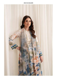 Zarif Printed Georgette Silk'24 ZCS-03 Aslaan