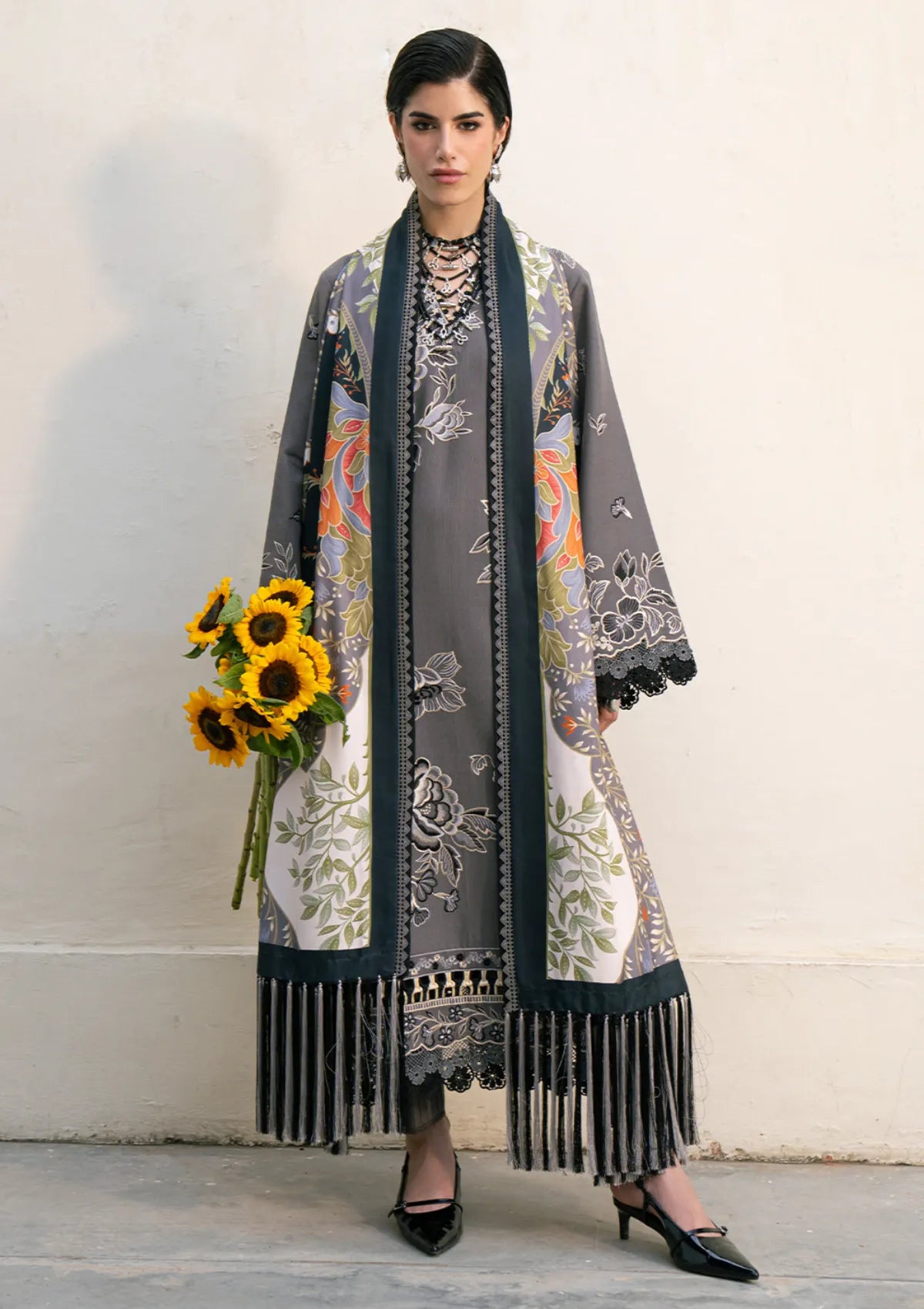 Bin Ilyas Gulrukh Winter Khaddar'25 D-63-A