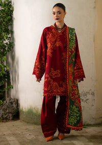 Bin Ilyas Gulrukh Winter Khaddar'25 D-63-B