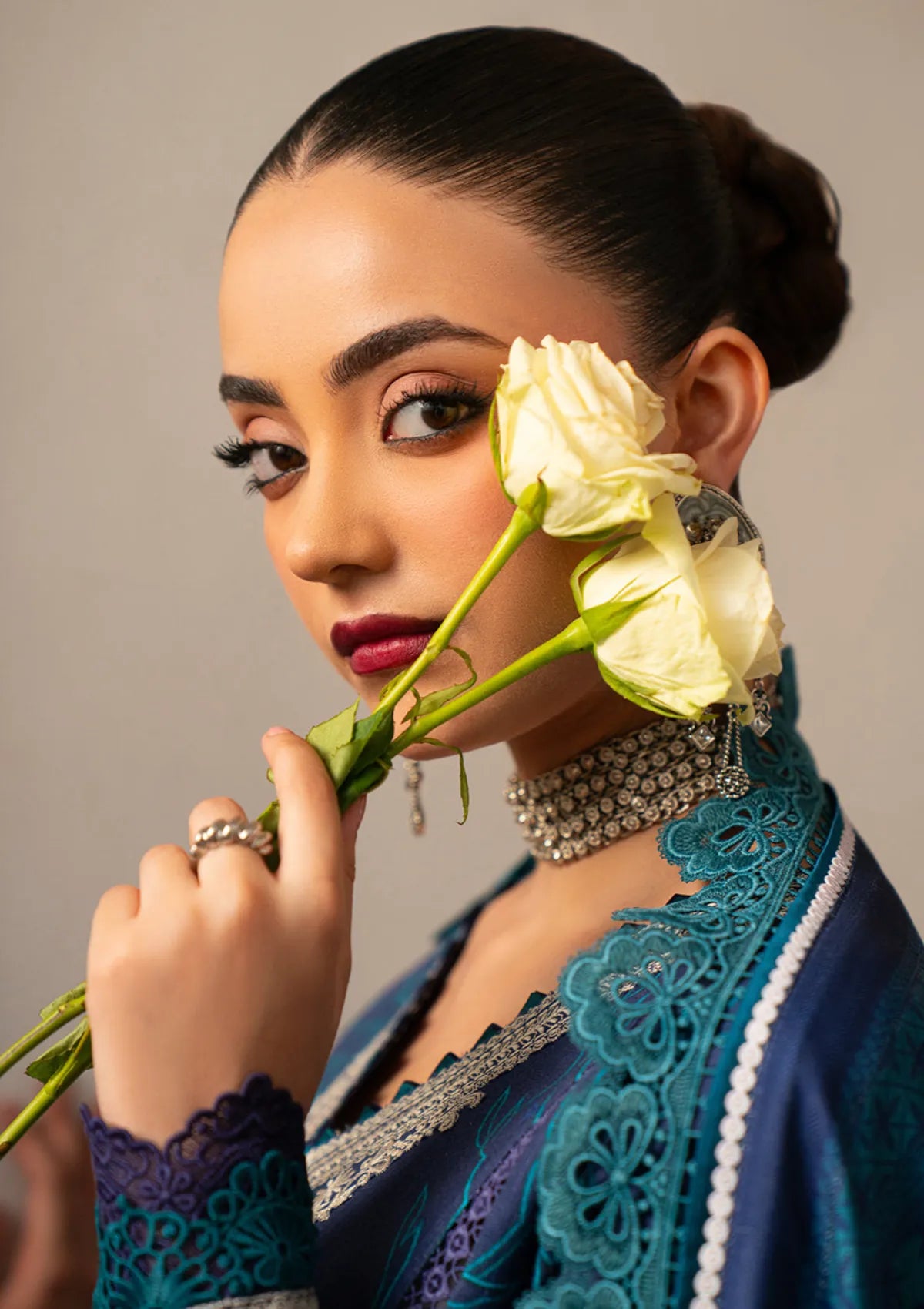 Bin Ilyas Gulrukh Winter Khaddar'25 D-65-A