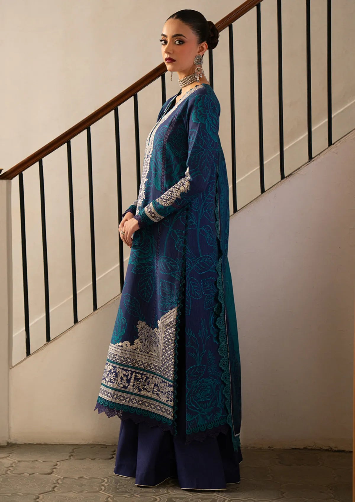 Bin Ilyas Gulrukh Winter Khaddar'25 D-65-A