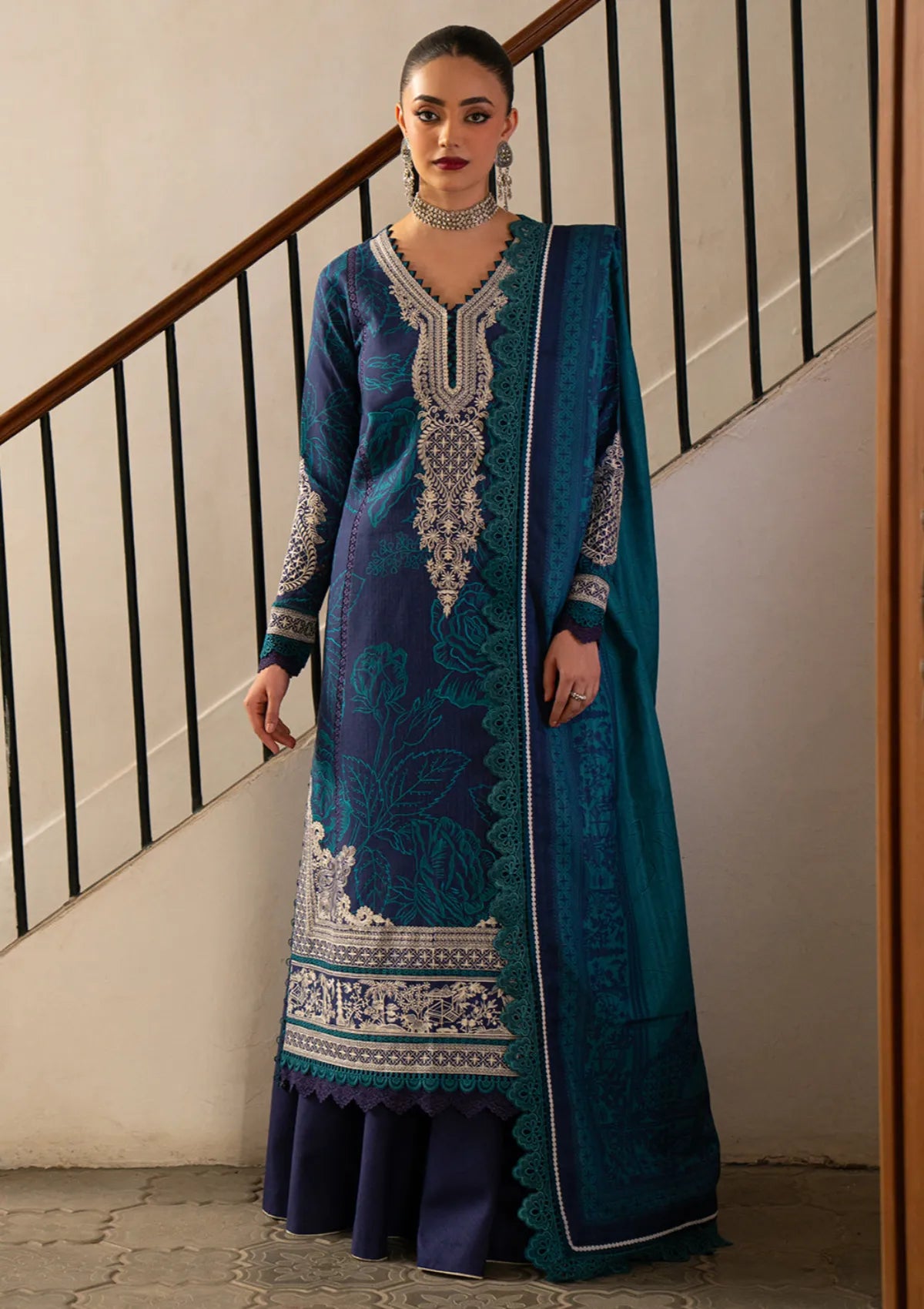 Bin Ilyas Gulrukh Winter Khaddar'25 D-65-A