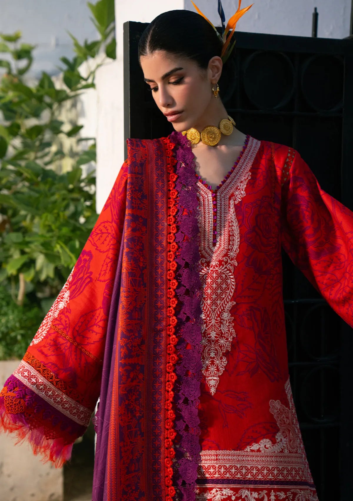 Bin Ilyas Gulrukh Winter Khaddar'25 D-65-B