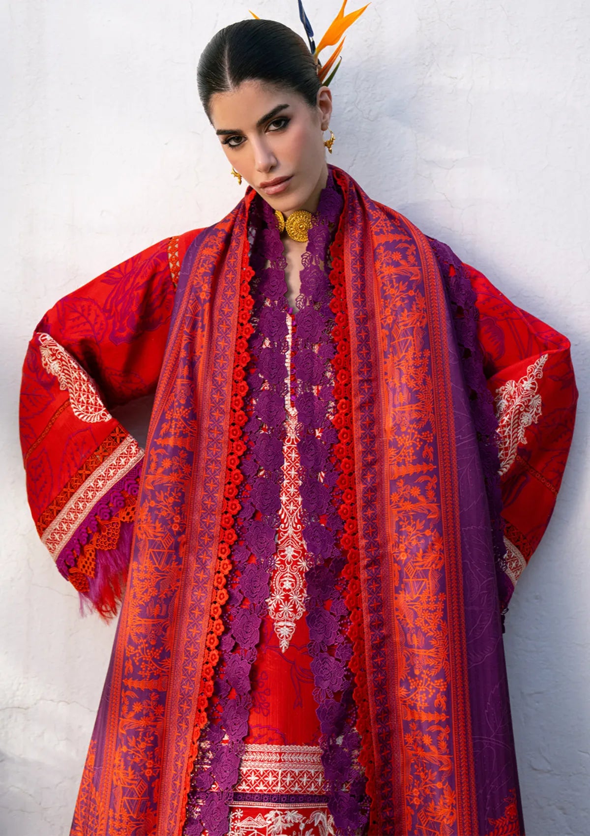 Bin Ilyas Gulrukh Winter Khaddar'25 D-65-B