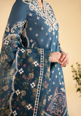 Qalamkar Qlinekari Luxury Lawn'24 SQ-05 ELA