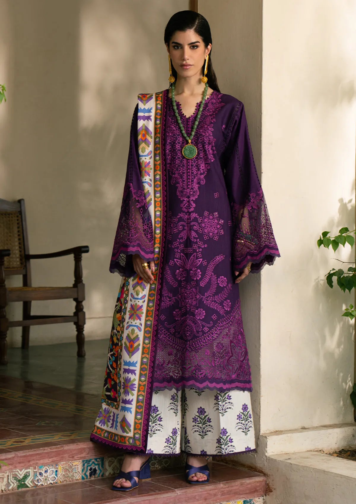 Bin Ilyas Gulrukh Winter Khaddar'25 D-66-A