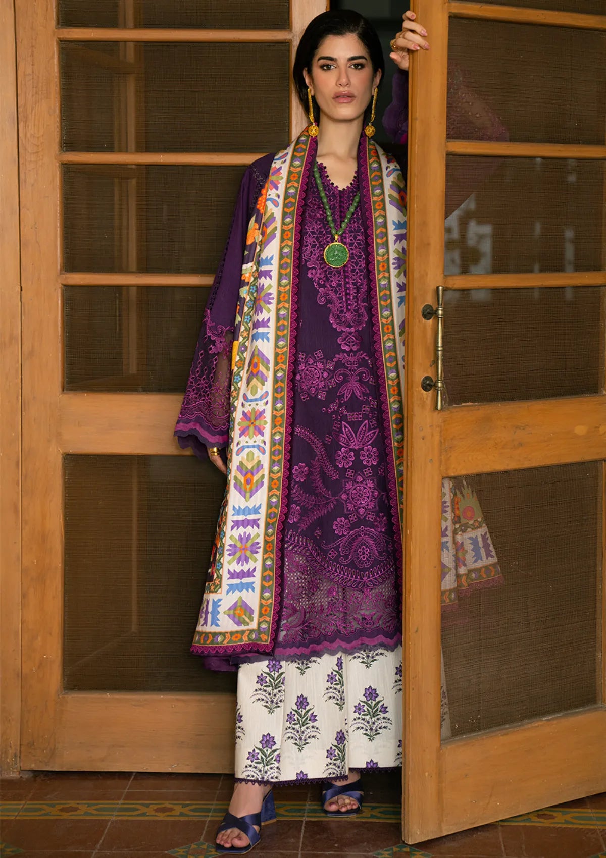 Bin Ilyas Gulrukh Winter Khaddar'25 D-66-A