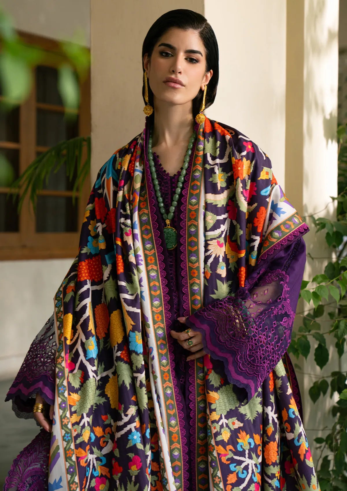 Bin Ilyas Gulrukh Winter Khaddar'25 D-66-A