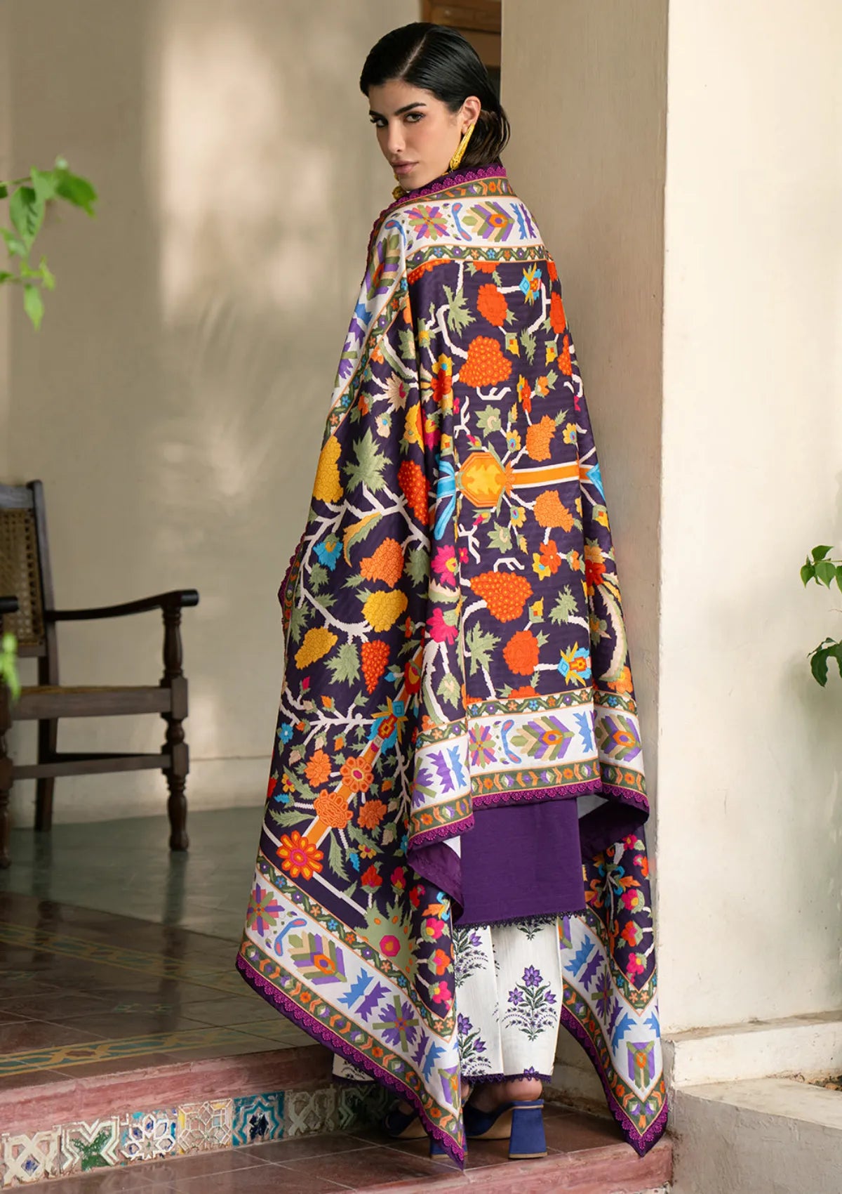 Bin Ilyas Gulrukh Winter Khaddar'25 D-66-A