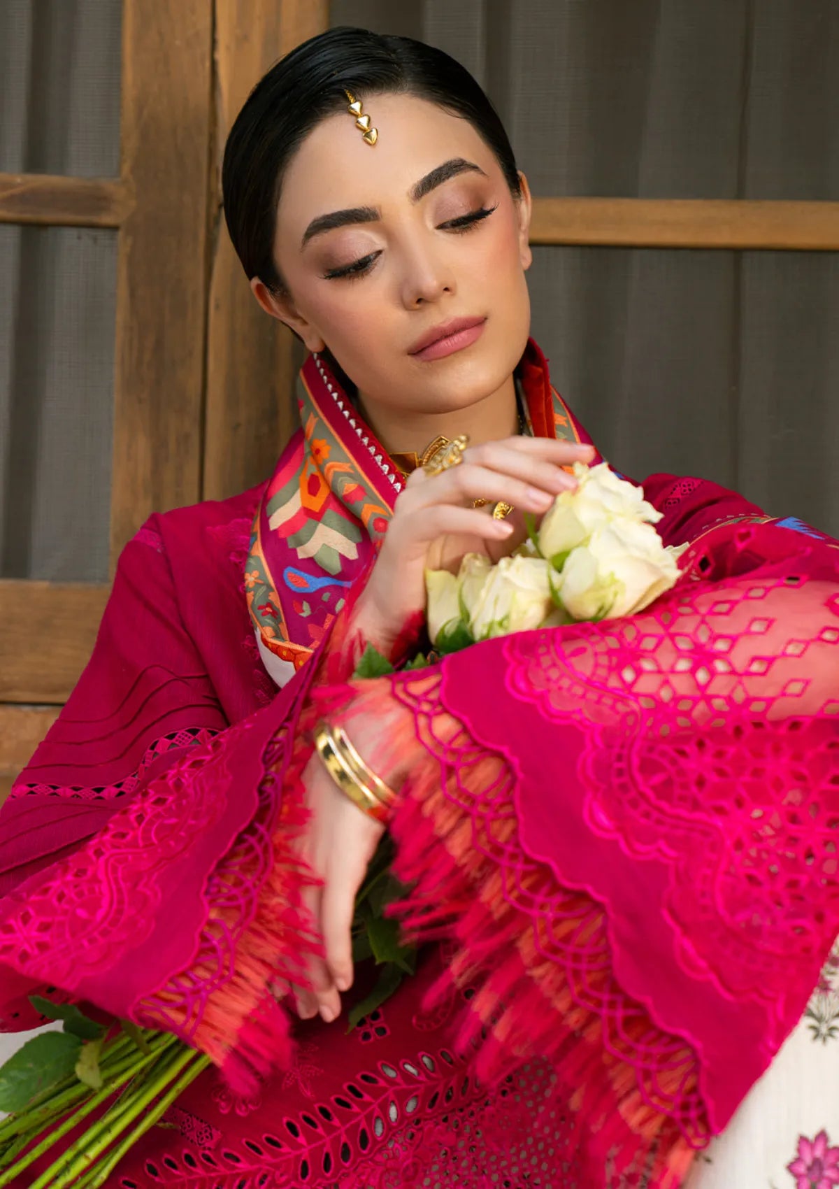 Bin Ilyas Gulrukh Winter Khaddar'25 D-66-B