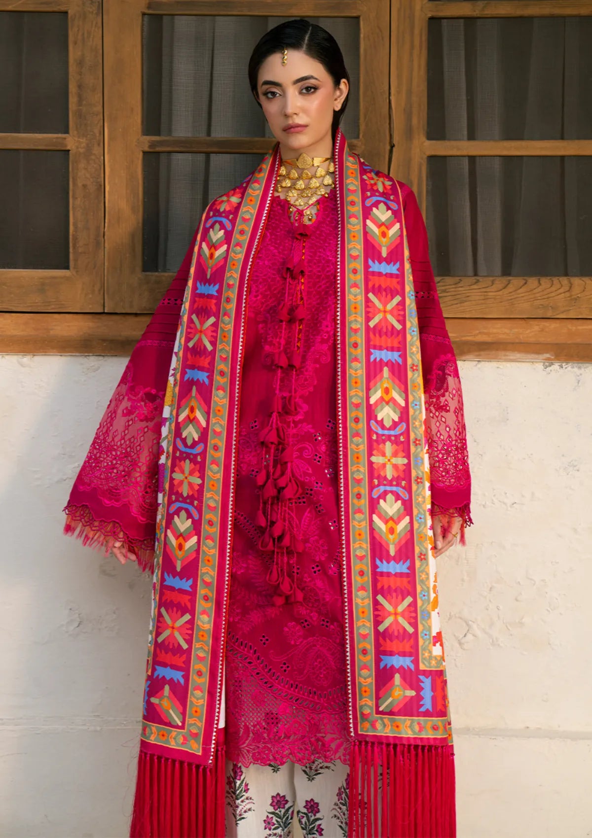 Bin Ilyas Gulrukh Winter Khaddar'25 D-66-B