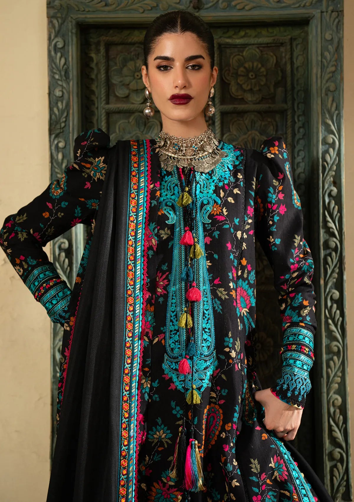 Bin Ilyas Gulrukh Winter Khaddar'25 D-67-A