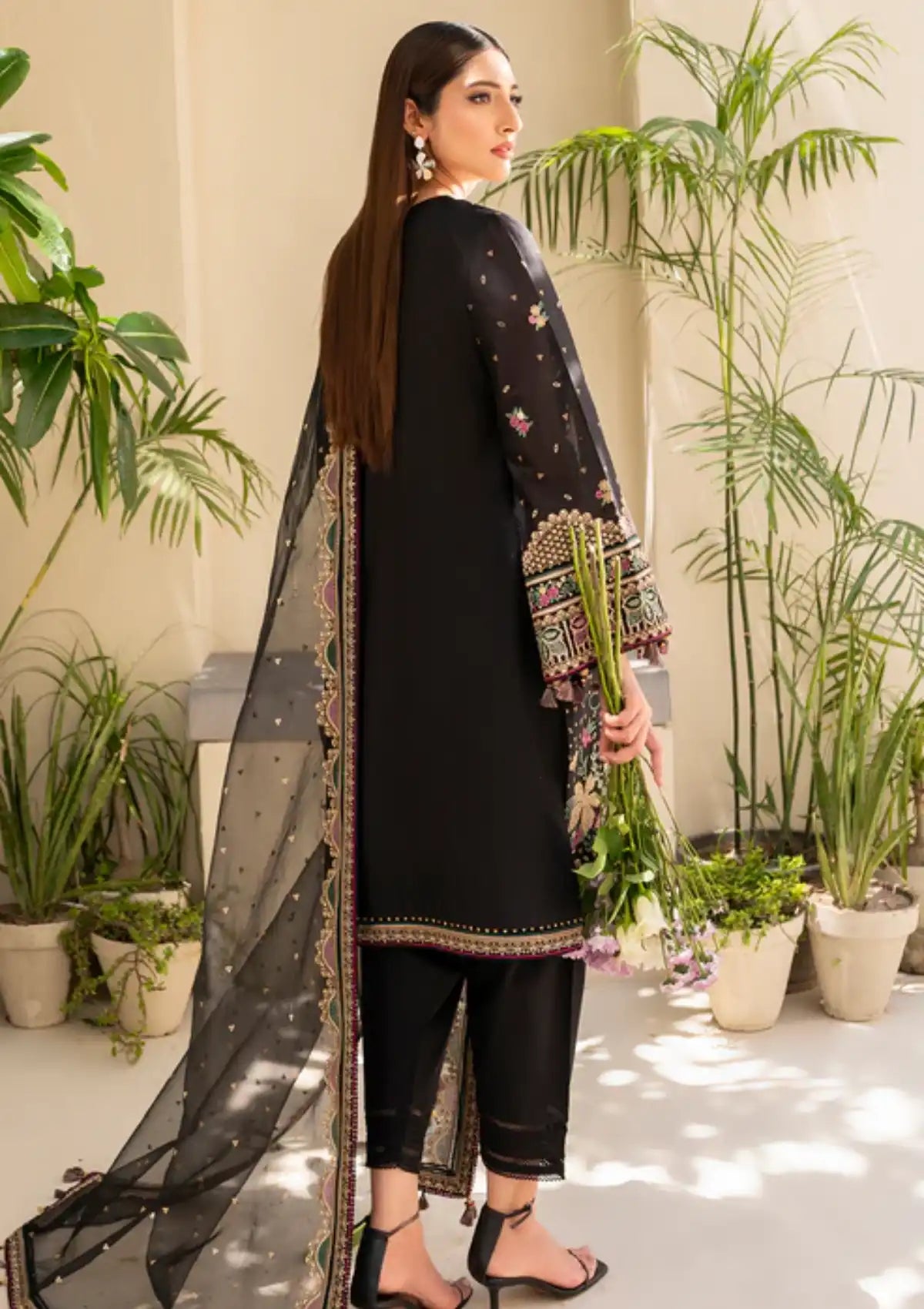 Jazmin Iris Eid Lawn'24 D-04 - Mohsin Saeed Fabrics