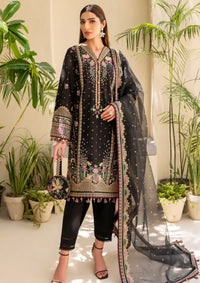 Jazmin Iris Eid Lawn'24 D-04 - Mohsin Saeed Fabrics
