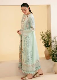 Qalamkar Qlinekari Luxury Lawn'24 SQ-06 AFROZEH - Mohsin Saeed Fabrics