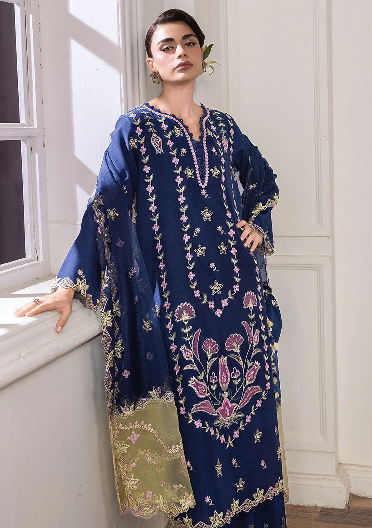 Rang Rasiya Lumeire Silk'26 D-06 Azul