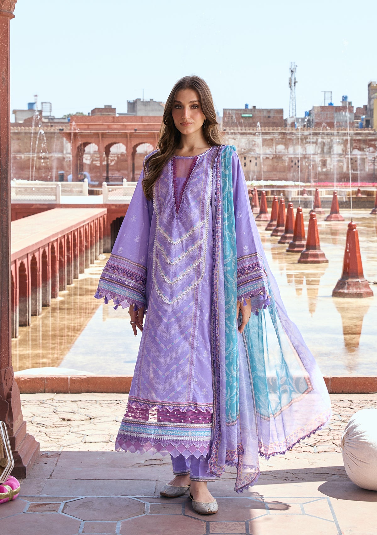 Kahf Prints Lawn'26 KPS-6A NAJAM