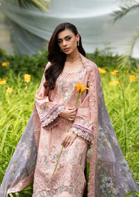Elaf Luxury Lawn Vol-2'26 ELQ-6A BLUSHING ROSE