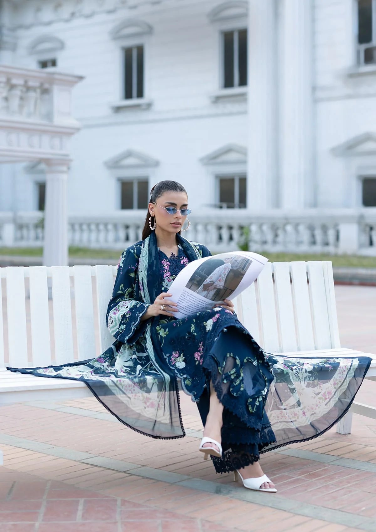 Elaf Signature Emb Prints Vol'II'26 ESG-3A MARIEL