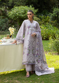 Elaf Luxury Lawn Vol-2'26 ELQ-4B PURE PLUM