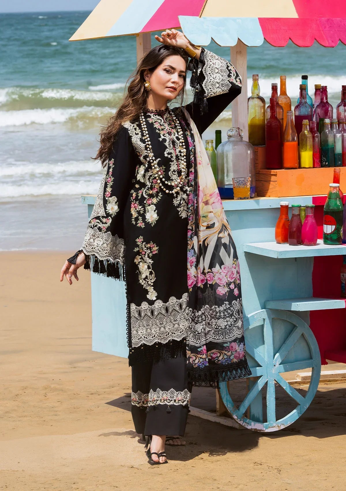 Elaf "Hai Kuch" Festive Lawn'24 EHK-09 Nafees - Mohsin Saeed Fabrics