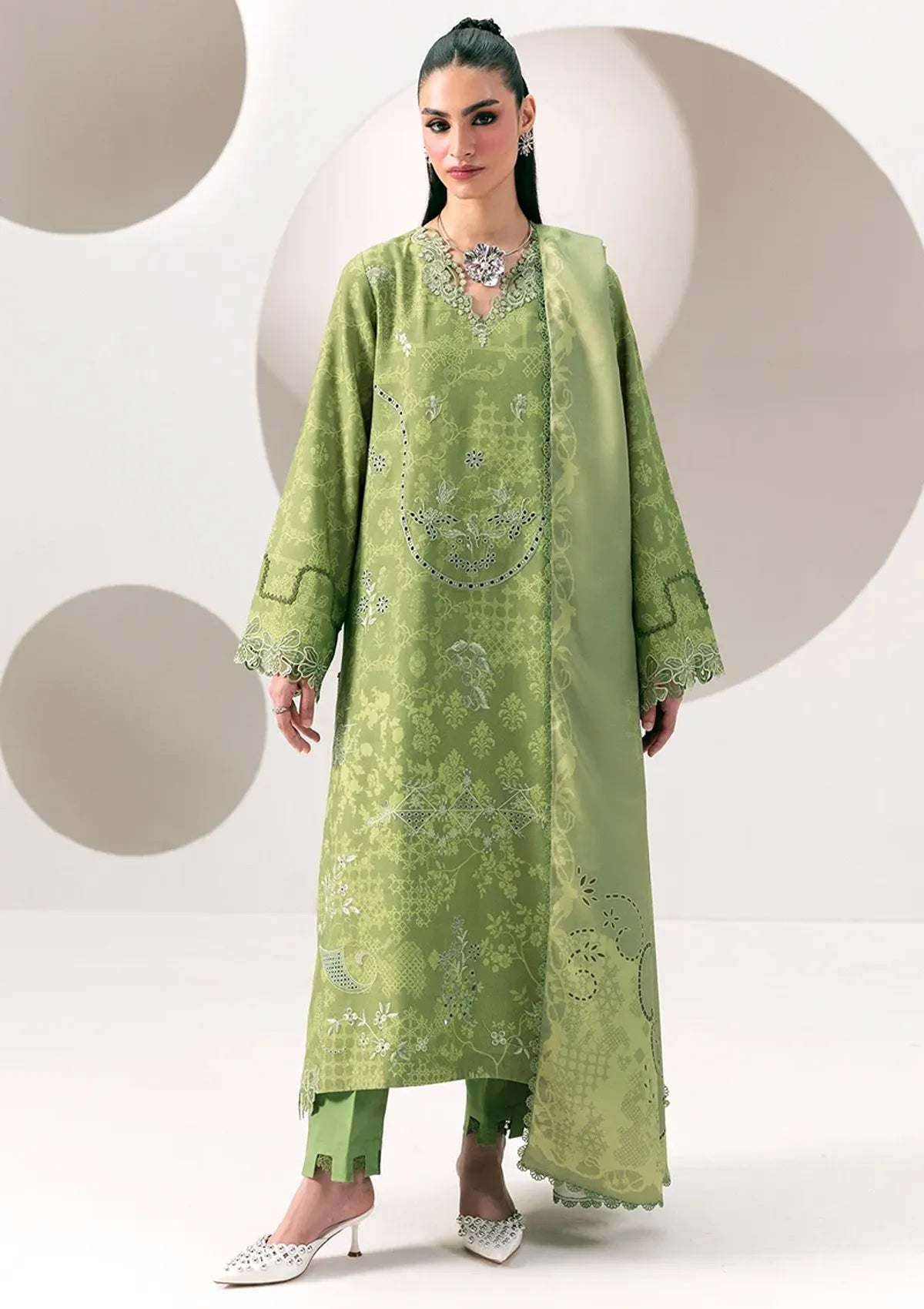 Qalamkar Qprints Linen'26 QPW-03 A Nazia