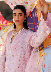 Emaan Adeel Sunlit Groove Luxury Lawn'26 -SUMMER SORBET