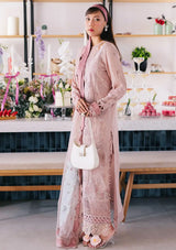 Nureh Eid Escape Luxury Lawn'24 NE-86 CINDY - Mohsin Saeed Fabrics