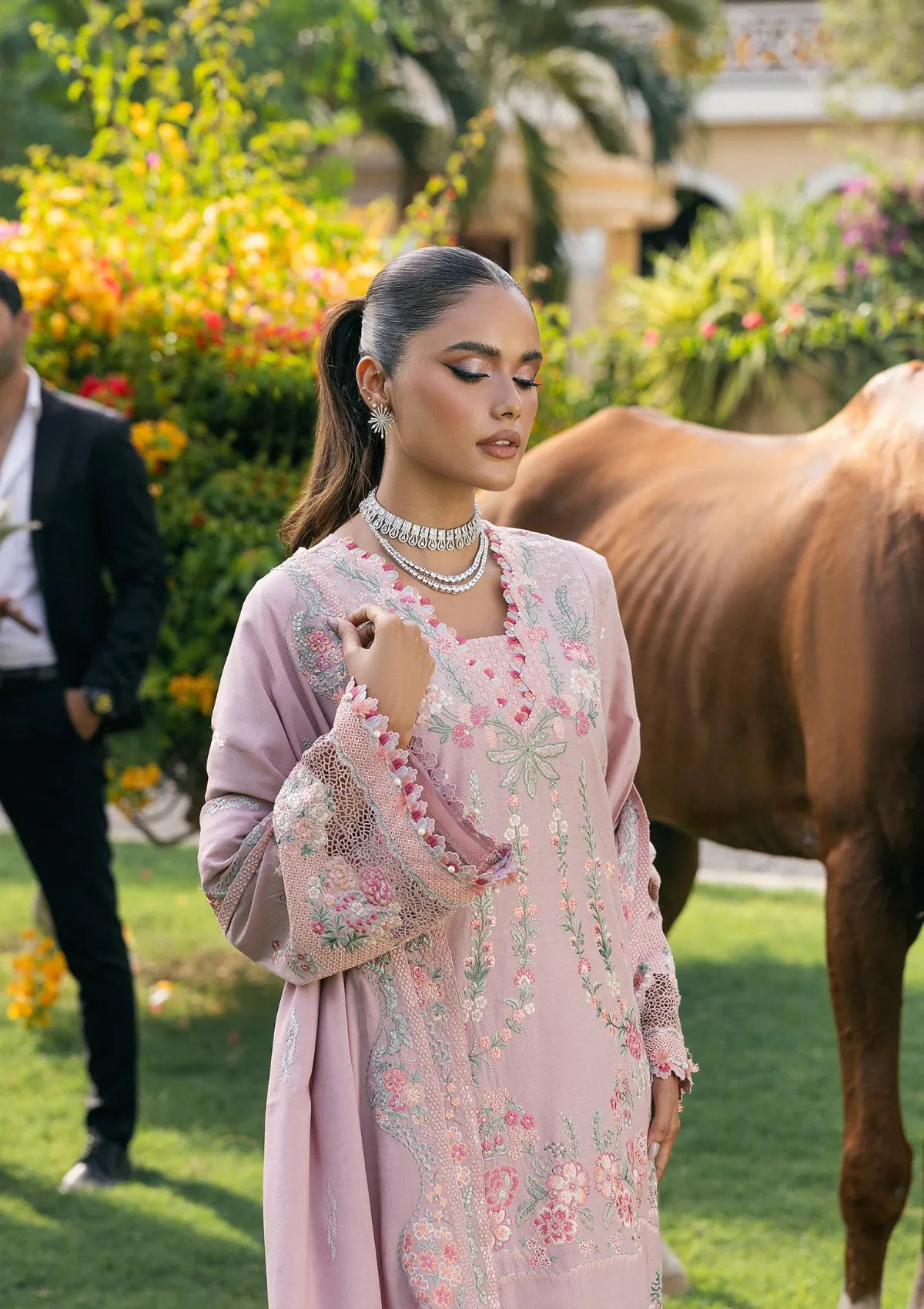 Elaf Luxury Winter'25 EWK-7B Hushpink